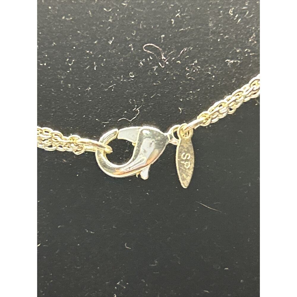 Avon Silver Plated 3 Strand 16” Chain Retro - Picture 5 of 5